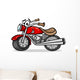bike or chopper cartoon illustration 