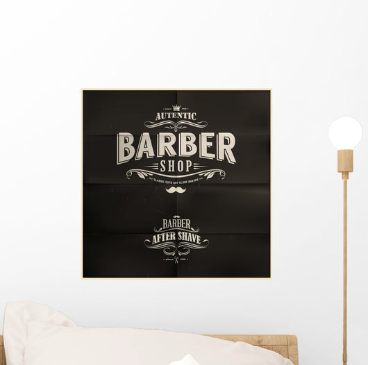 Vintage Barber Shop Badges 
