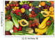 Organic Healthy Vegetables and Fruits Wall Mural