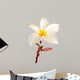 Single Frangipani Plumeria Wall Decal
