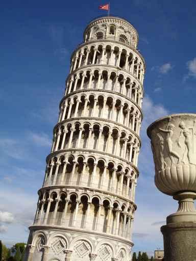 Leaning Tower Pisa I Wall Decal