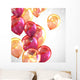 holiday background with multicolored balloons and sparkles 