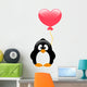 Penguin with balloon Wall Decal