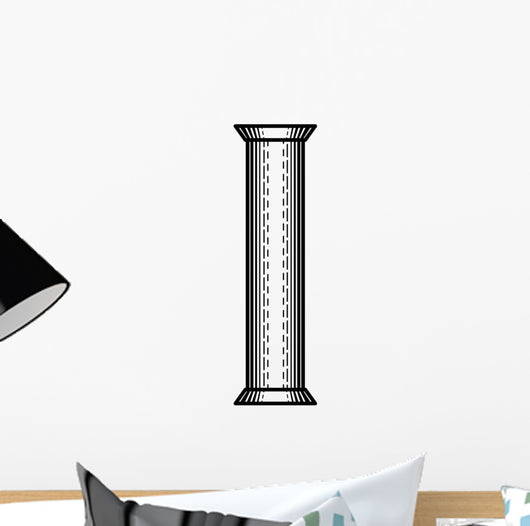Steampunk Font Wall Decal Design 6