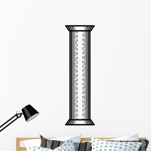 Steampunk Font Wall Decal Design 6