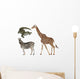 Africa set Wall Decal
