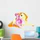 Fairy and Unicorn Wall Decal