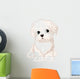 Maltese Puppy Dog Wall Decal