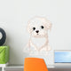 Maltese Puppy Dog Wall Decal