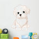 Maltese Puppy Dog Wall Decal