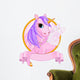 Unicorn Bedroom Door Sign Wall Decal