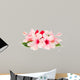 heap of hibiscus flowers Wall Decal