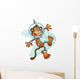 Monkey Astronaut Character in a Space Suit 