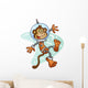Monkey Astronaut Character in a Space Suit 