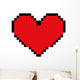 Heart Love 8 Bit Retro Vintage Style 