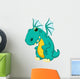 Funny Dragon Wall Decal