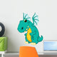Funny Dragon Wall Decal