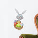 Eggs basket Easter bunny rabbit Wall Decal