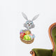 Eggs basket Easter bunny rabbit Wall Decal