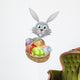 Eggs basket Easter bunny rabbit Wall Decal