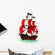 Pirate Ship Wall Decal