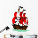 Pirate Ship Wall Decal