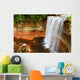 Scenic waterfall in wilderness in Ontario, Canada. Wall Mural