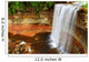 Scenic waterfall in wilderness in Ontario, Canada. Wall Mural