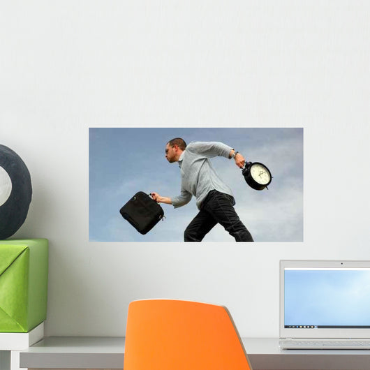 Running Late Wall Decal