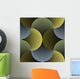 Ornate Geometric Petals Grid Wall Decal Design 1