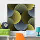 Ornate Geometric Petals Grid Wall Decal Design 1