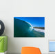 Surfer Surfing inside Hollow Wall Decal