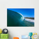 Surfer Surfing inside Hollow Wall Decal