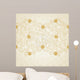 Vintage Seamless Border with Wall Decal Design 2