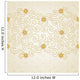 Vintage Seamless Border with Wall Decal Design 2