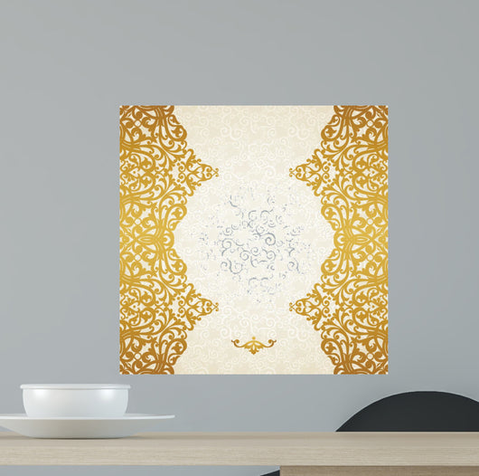 Cream Victorian Element Wall Decal