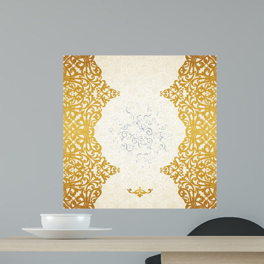 Cream Victorian Element Wall Decal