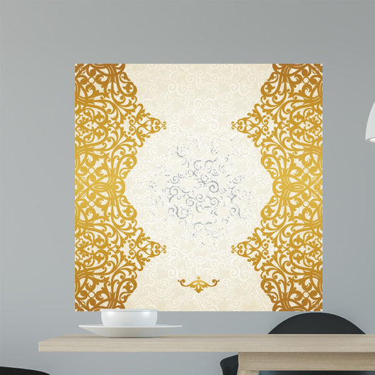 Cream Victorian Element Wall Decal