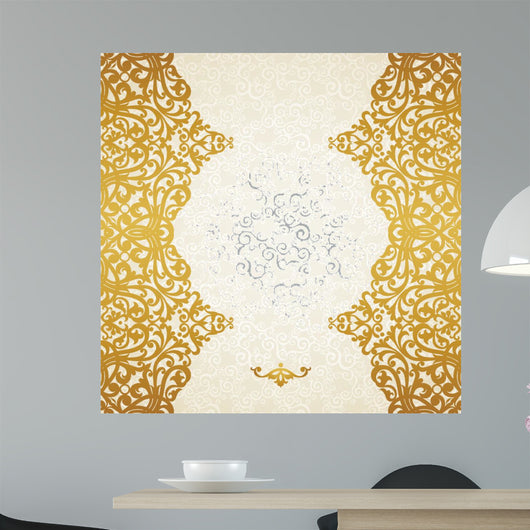 Cream Victorian Element Wall Decal