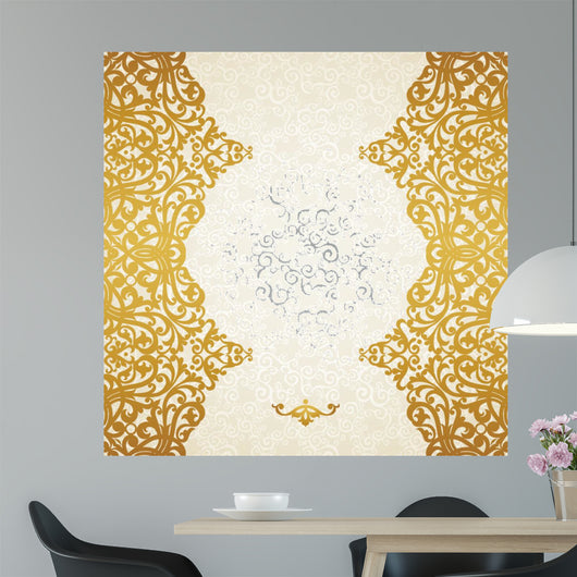 Cream Victorian Element Wall Decal