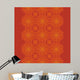 Ethnic decorative border with lacy ornament. 