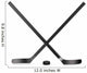 Ice Hockey Sticks and Puck 3d 