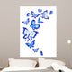 butterflies design Wall Mural