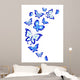 butterflies design Wall Mural