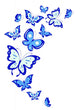 butterflies design Wall Mural