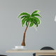 Palm tree. Vector. 