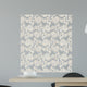 Fancy Floral Seamless Vector Wall Decal
