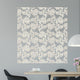 Fancy Floral Seamless Vector Wall Decal