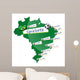 Spielorte 2014 Wall Decal
