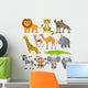 African animals. Wall Decal